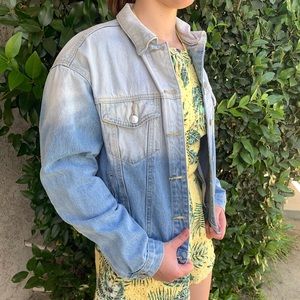 Forever 21 Denim Two Tone Wash Jacket